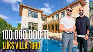 100000000 TL’lik Ünlülerin Yaşadığı Zekeriyaköyde Lüks Villa Turu [upl. by Ellenoj]