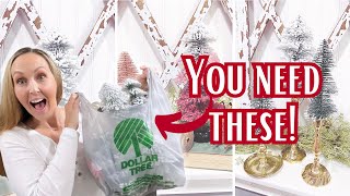 NEW Dollar Tree Christmas Tree DIYs and Home Decor Inspiration  Dollar tree Christmas diys 2023 [upl. by Notwal]