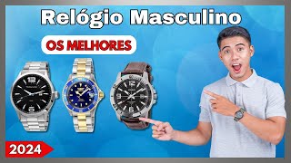 TOP 5 Melhor Relógio Masculino 2024 Qual o melhor Relógio Masculino Custo Benefício [upl. by Ynatil362]