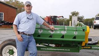 Hustler bale feeder is 1000 times better than other feeders  University GA  Eric Elsner [upl. by Yaf]