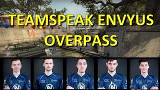 Envyus TEAMSPEAK  OVERPASS vs NaVi [upl. by Ettenahs]