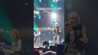 Ligabue feat Fiorella Mannoia  La metà della mela live  Roma musica [upl. by Bernadette733]