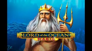 My first go on Lord Of The Ocean Casino Slot Huge win with retriggers [upl. by Nollad]