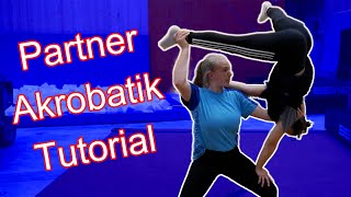 Partner Akrobatik Tutorial für Anfänger Fortgeschrittene I zu zweit I Schulterstand I Basics I Duo [upl. by Tnayrb734]