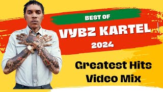 Vybz Kartel Nonstop Mix 2024  First Week Out Hits amp Dancehall Anthems [upl. by Capello]