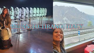 Our Hotel And Train Ride From Milan Malpensa To Tirano Italy [upl. by Aeriel563]