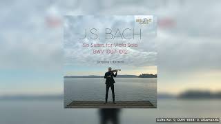 JS Bach Suite for Viola Solo No 2 BWV 1008 [upl. by Bonis116]