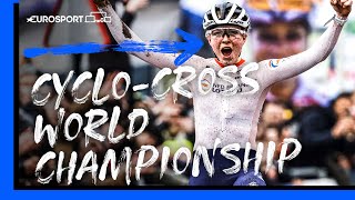 🇳🇱 AllDutch Podium  Fem van Empel Claims Victory In Hoogerheide  CycloCross World Championship [upl. by Gottlieb94]