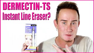 90 Second Instant Wrinkle Eraser  Test amp Review DermectinTS  Never Again [upl. by Gillette]