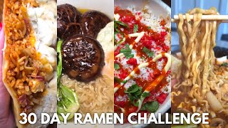 30 Day Ramen Challenge Compilation [upl. by Bastien]