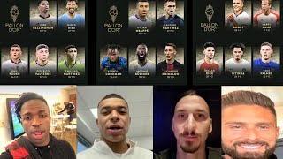 World Famous Reactions on 2024 Ballon dor Nominees [upl. by Croner]