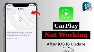 How To Fix CarPlay Not Working on iPhone After iOS 18 Update [upl. by Ellon145]