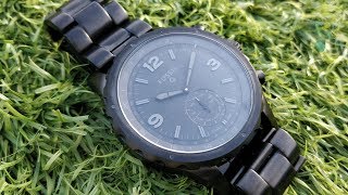 Fossil Hybrid Smartwatch Q Nate  Unboxing amp Review [upl. by Napoleon]