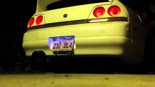 R33 RB25DET KAKIMOTO EXHAUST [upl. by Llennaj]