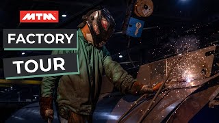 MTM Factory Tour The making of our steel enddump trailers [upl. by Brooke]