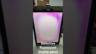 Defective fluorescent display panel technology electricaltechnology shortvideo electronics [upl. by Esnofla]