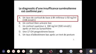 Endocrino insuffisance surrénalienne [upl. by Howell]