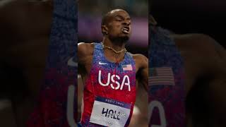 Quincy Halls Remarkable Comeback Gold in the 400 Meters  2024 Olympics [upl. by Durstin]