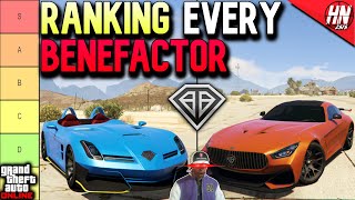 The ULTIMATE Benefactor Vehicle Tier List  GTA Online [upl. by Angelico]