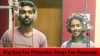 Super Singer Priyanka Grabbed a Opportunity to Sing with G V Prakash in Ilayaraja Music [upl. by Broddy726]