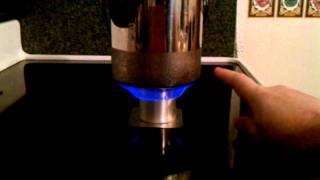 Blue Torch Alcohol stove by Ultralight Designs 2 [upl. by Other]