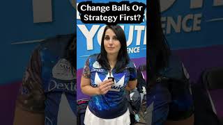 Do You Change Bowling Balls Or Strategy First bowling shorts bowlwithbrunswick [upl. by Garson]