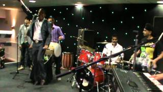 Angrej Ali LIVE with quotBhangra ALL STARS Bandquot [upl. by Enelrahs460]