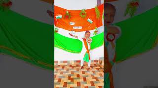 Class 1 D Anhad kaur Independence day Solo Dance Competition [upl. by Kallman]