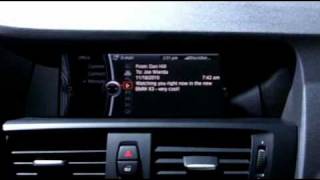 iSuppli Auto Reviews ConnectedDrive  BMW Office Demo on X3 [upl. by Parthena]