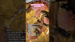 Schotel makaroni cincangberandayoutube cooking schotel fypシ゚viral fyp [upl. by Stedmann]