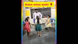 Ringa ringa roses action rhyme 1 St class english [upl. by Carline429]