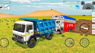 Construction Vehicles  JCB Heavy Excavator Crane Simulator Road Builder  Best Android gameplay [upl. by Adey]