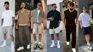 LOOKS DE PRIMAVERA VERANO 2024  MODA MASCULINA 2024 [upl. by Aushoj]