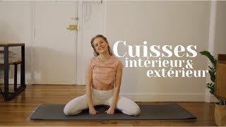 Séance Yofit focus INTÉRIEUR amp EXTÉRIEUR des CUISSES  20 minutes [upl. by Leslee304]