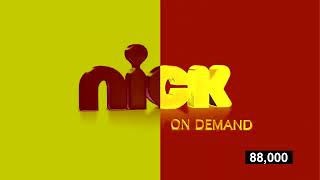 Nick On Demand Logo Effects Preview 2B V35 Effects Combined [upl. by Idnarb]