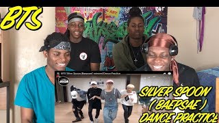 BTS Silver Spoon Baepsae mirrored Dance Practice  REACTION [upl. by Delilah766]