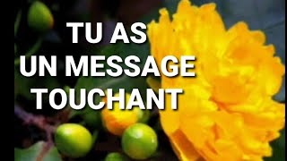 Aujourdhui je tenvoie un message très touchant [upl. by Ronacin440]