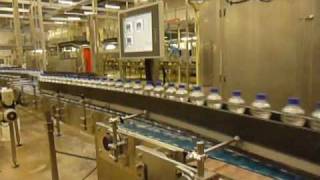 Krones PET bottling and packaging line [upl. by Skolnik]