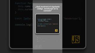 JavaScript  Reto 32 🔥¿Qué muestra este código JavaScript 🤔 ¡No todos lo adivinan [upl. by Magdala68]