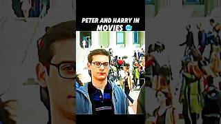 Peter and Harry in animated series vs in moviesmarvelmcuavengerspeterharryshortsfeedshorts [upl. by Antonella]