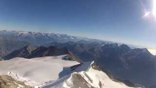 Climbing Alps  Nadelhorn Normalweg 4327m 11082012 GoPro [upl. by Chavey93]