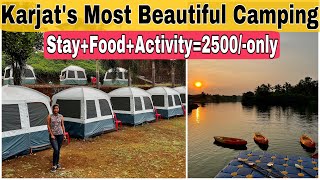 Best Camping near Mumbai for New Year  Karjat Most Beautiful Camping  The Campistaan Couple Camp [upl. by Drogin]