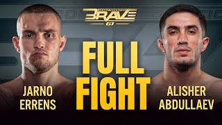 Jarno Errens vs Alisher Abdullaev  FULL FIGHT  BRAVE CF 61 [upl. by Iphigenia282]