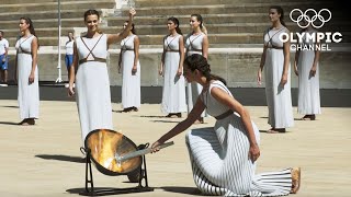 Lausanne 2020 Youth Olympic Torch Lighting Ceremony [upl. by Feodora]