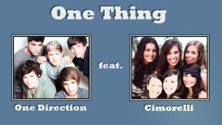 One Thing  One Direction ft Cimorelli [upl. by Etnud253]