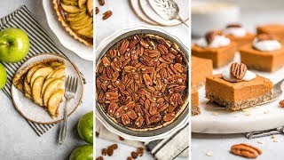 Vegan Dessert Recipes for the Holidays Easy  Healthy [upl. by Alabaster]