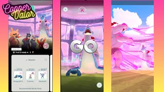 My First Gigantamax LAPRAS Raid pokemongo pogo [upl. by Arraek]