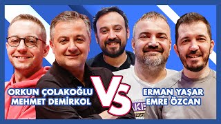 Orkun Çolakoğlu MehmetDemirkolSocrates VS Erman Yaşar Emre Özcan  EnisKirazogluvideolar [upl. by Deehsar229]