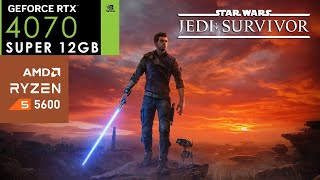 Star Wars Jedi Survivor Patch 9  RTX 4070 Super  Ryzen 5 5600  1440p [upl. by Lawrence]