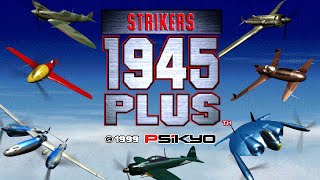 Strikers 1945 Plus 1999 Arcade  2 Players  Fiat G56 and XP55 Ascender TAS [upl. by Olathe]